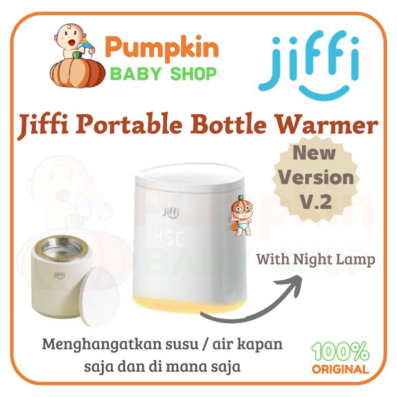 JIFFI Portable Bottle Warmer / Pemanas air Portable Jiffi