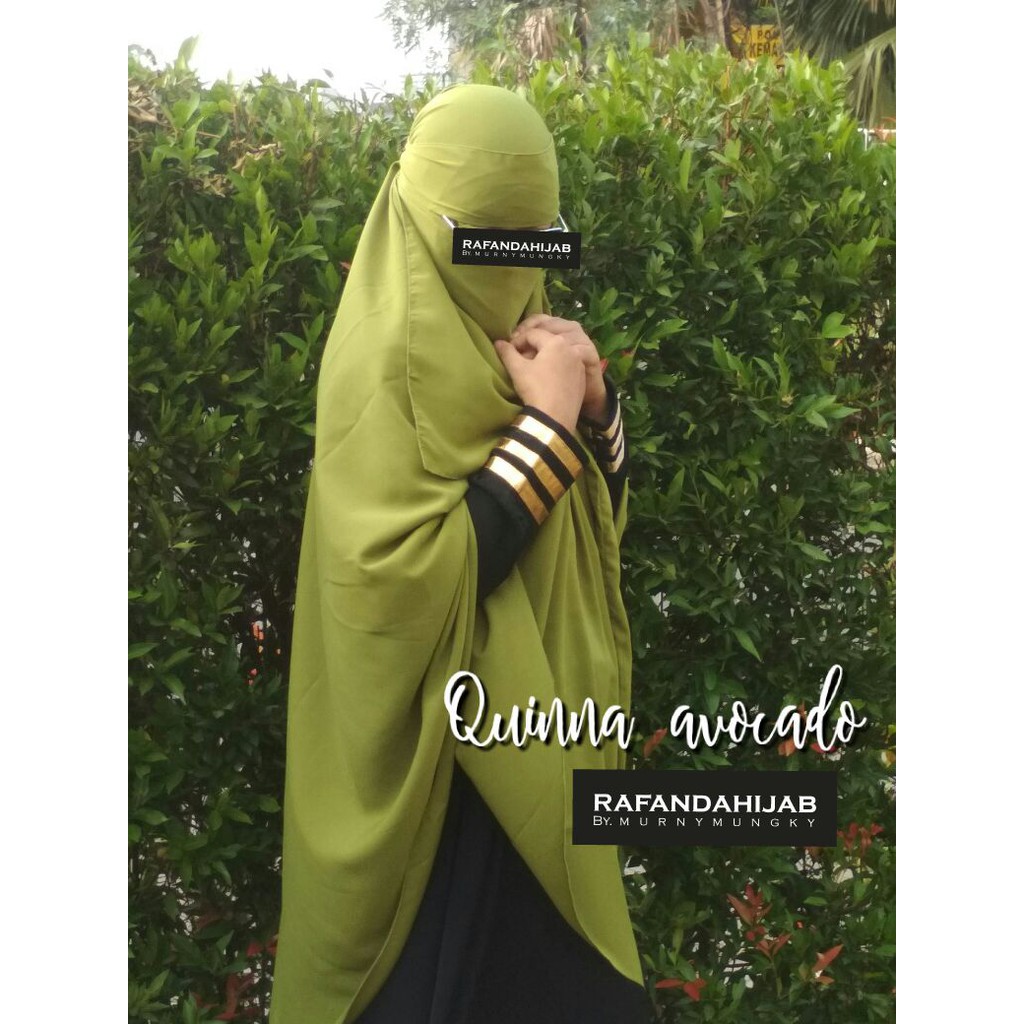 RAFANDA// Bergo Syari Quinna by Rafanda Hijab