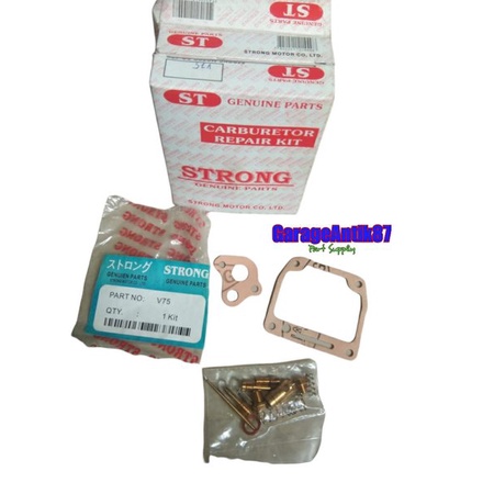 Repairkit Karbulator Karburator Yamaha V75 Dan V80