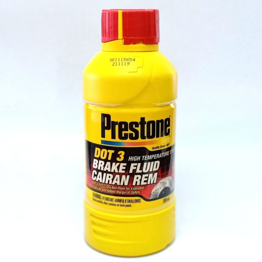 Prestone Minyak Rem Dot 3, 300 ml, Break Fluid - Merah