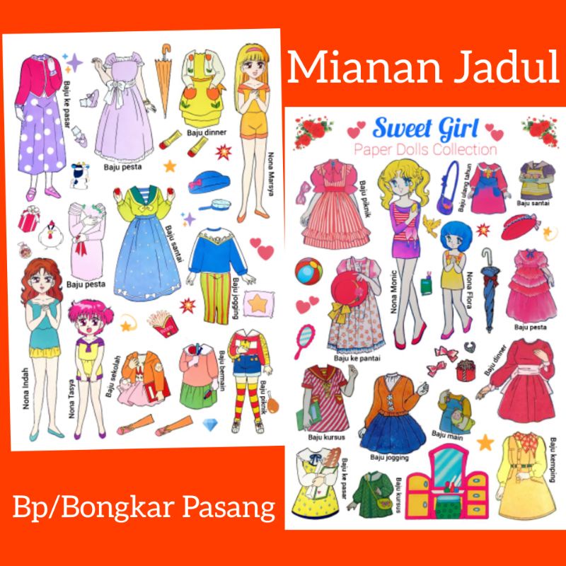 MAINAN BP/BONGKAR PASANG JADUL REPRINT