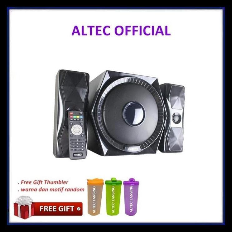 {{BAYAR DI TEMPAT}} Altec Lansing KUBE-BT 2.1 Wireless Bluetooth Speaker System 3011 Kube - Hitam