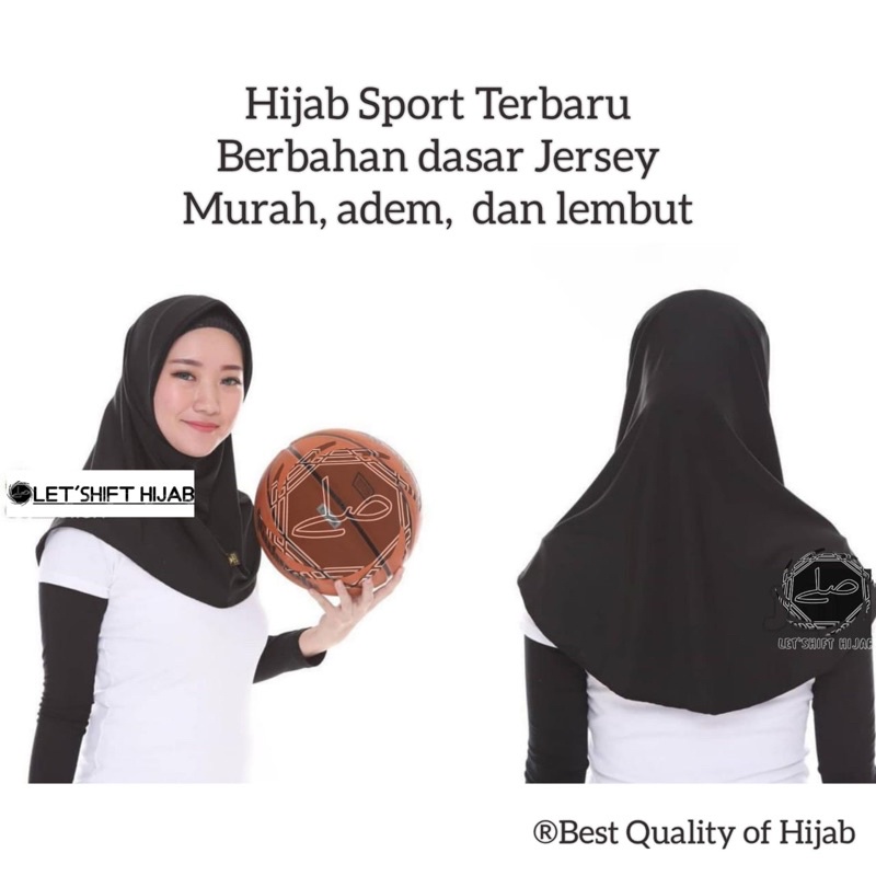 HIJAB SPORT/JILBAB OLAHRAGA/JILBAB TERMURAH