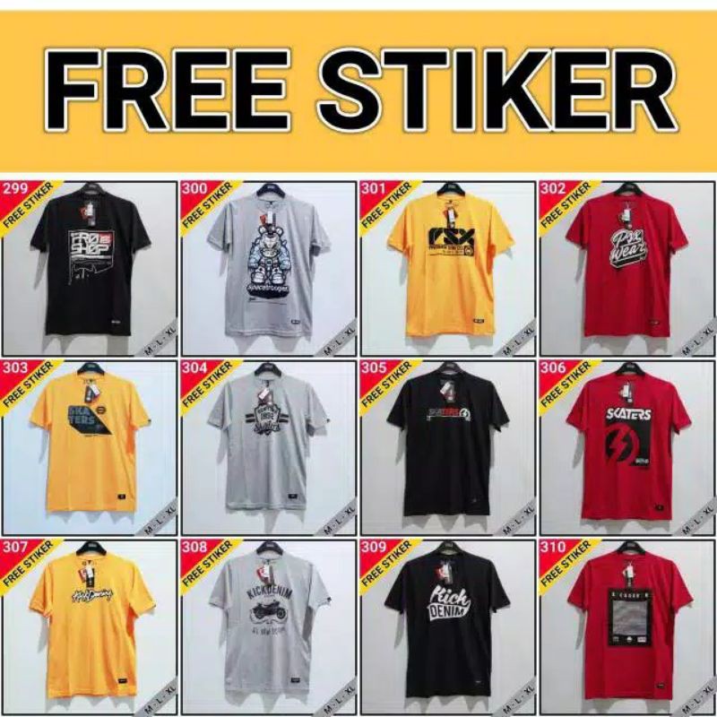 PAKET USAHA 28 kaos GROSIR KAOS DISTRO BM ORIGINAL PRIA