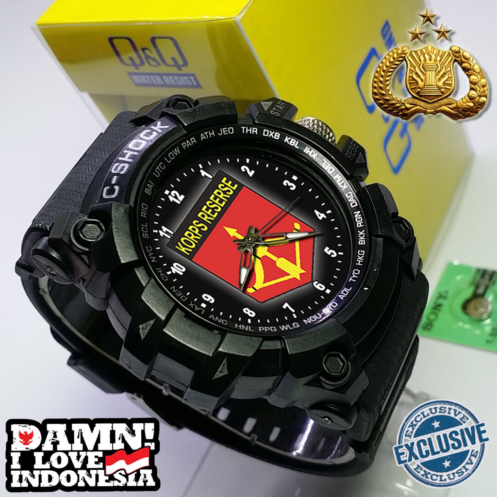 (EXCLUSIVE) JAM TANGAN KORPS RESERSE