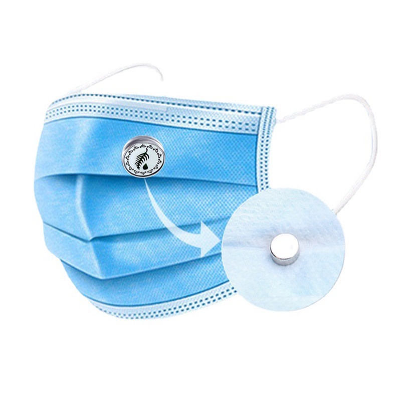 Klip Locket Magnetik Mini Diffuser Minyak Esensial Aromaterapi Parfum