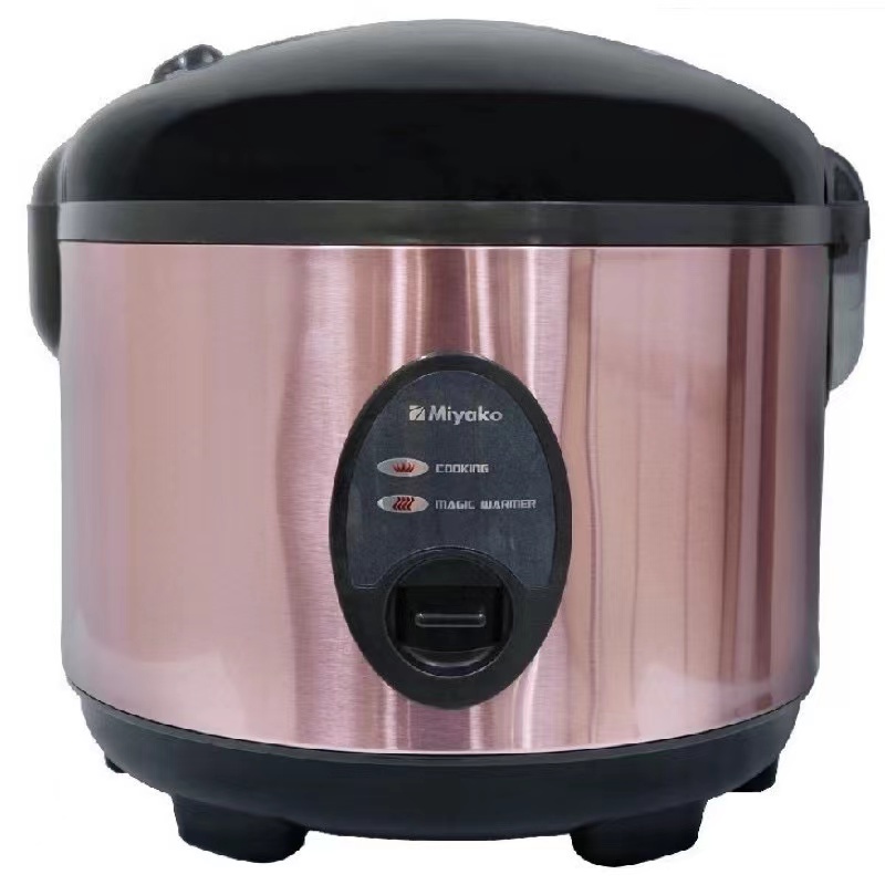 MAGIC COM RICE COOKER MIYAKO MCM 508 SBC 508 SBC 1,8 LITER 3 IN 1 PANCI ANTI LENGKET PENANAK NASI STAINLESS