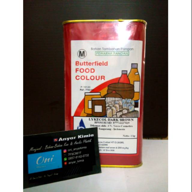 

Pewarna Bubuk Butterfield Dark Brown & Egg Yellow