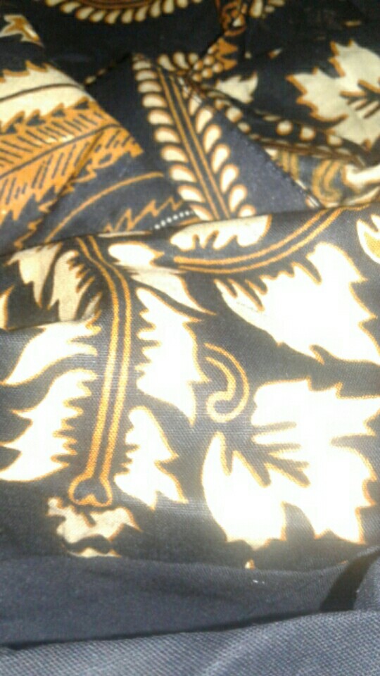 Batik Couple Keluarga Sania Ruffle Ori Ndoro Jowi Dnt Motif Pari Ngadek