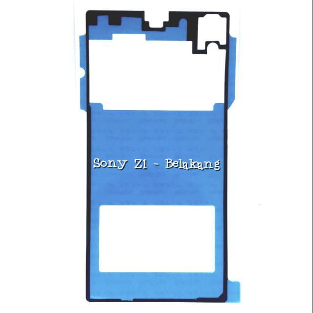 

Lem Adhesive Backdoor Sony Xperia Z1 Big - Double Tape Back Cover Tutup Belakang Z 1
