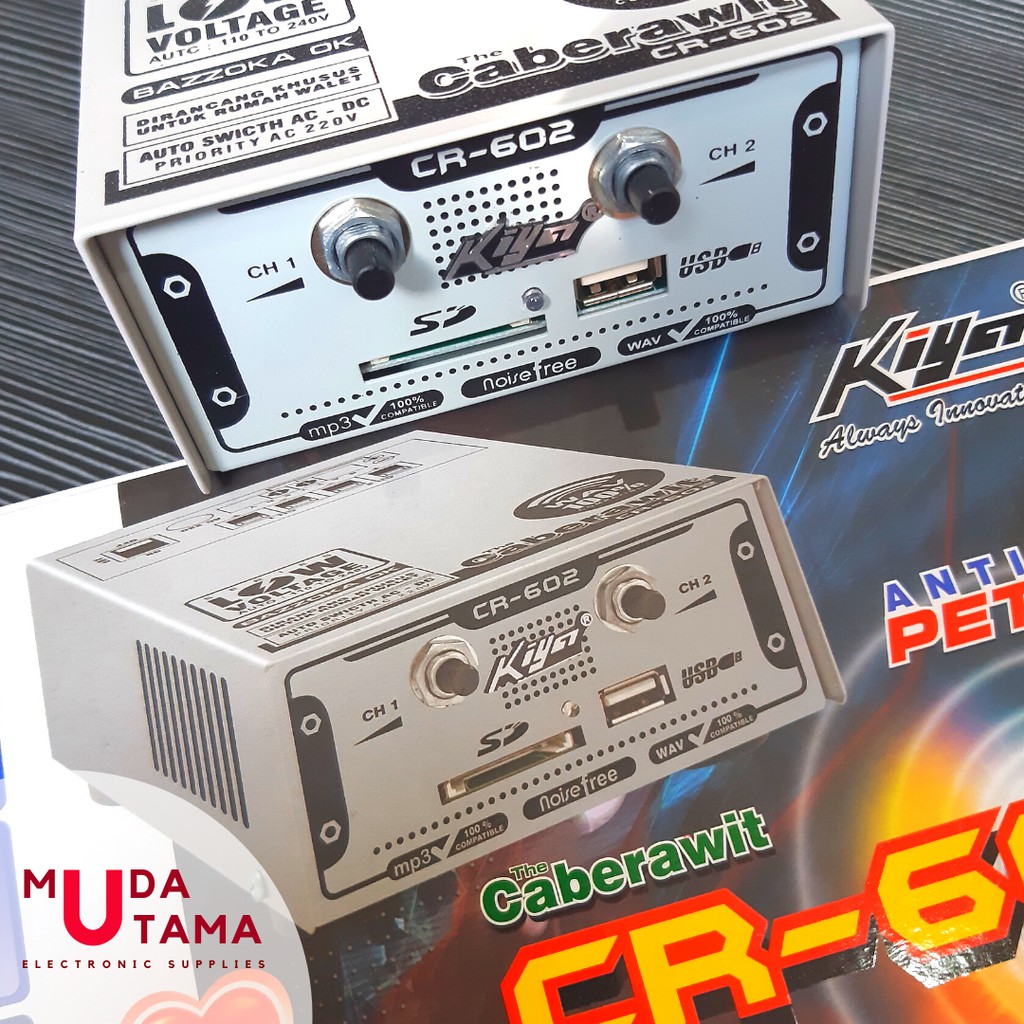 Ampli Walet Kiya CR 602 Cabe Rawit - Tape Walet KIYA