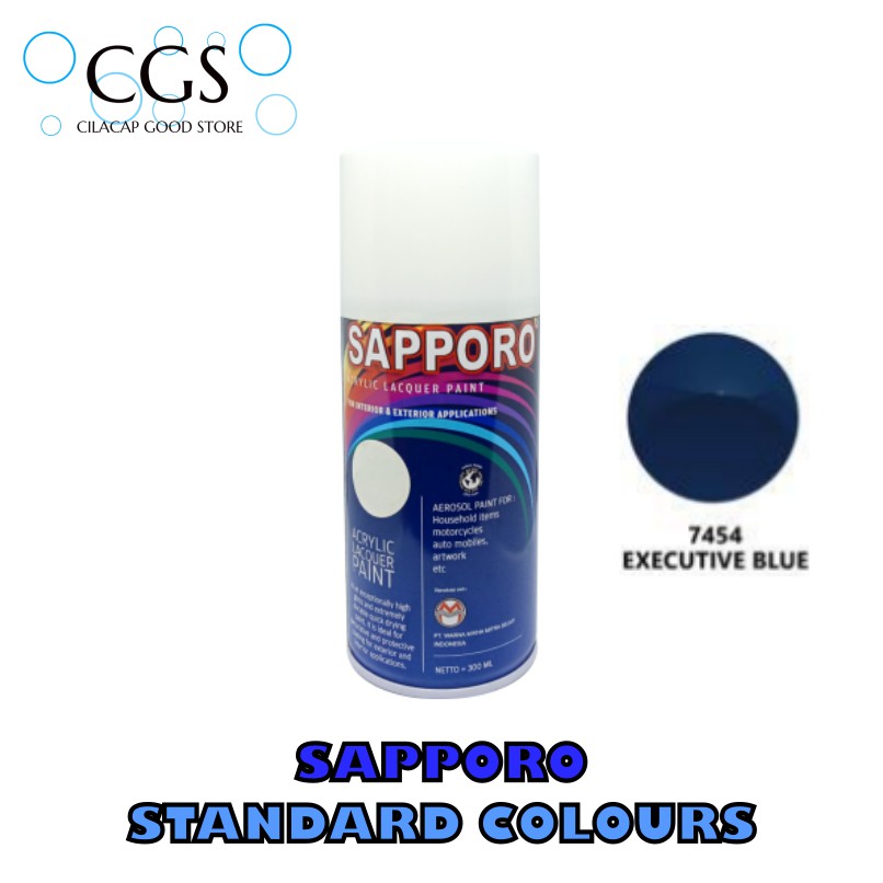 SAPPORO EXECUTIVE BLUE 7454 - cat sapporo biru - cat motor biru - pilok sapporo biru - pylox biru sa