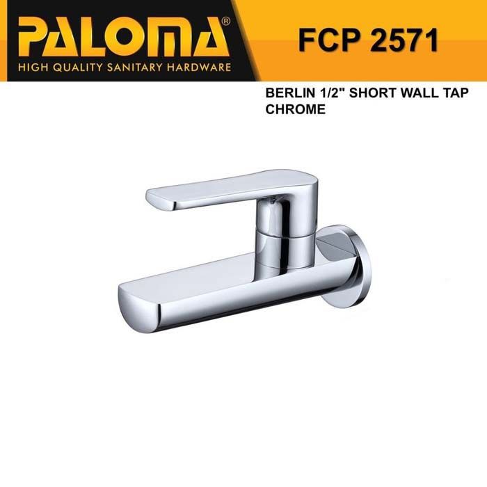 Kran Air Tembok Paloma QHFCP 2571 Faucet Kran Tembok atau Keran Air Kuningan Murah Berkualitas