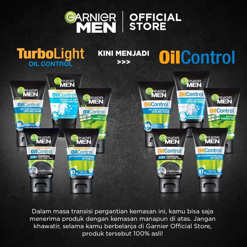 GARNIER MEN FACIAL FOAM