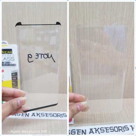 KOREAN Tempered Glass Samsung Note 9 6.4 inchi FULL SCREEN CURVE 3D