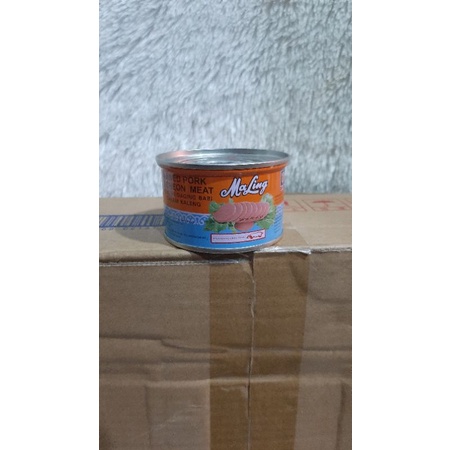 

Maling Kaleng TTS 170gram/ Canned Pork Luncheon Meat Ham 170gram