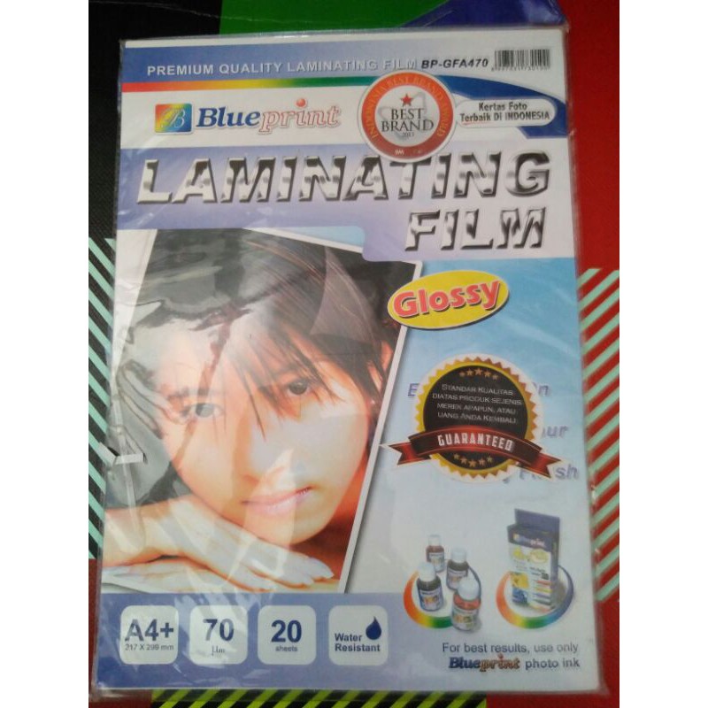 

LAMINATING FILM GLOSSY - Blueprint
