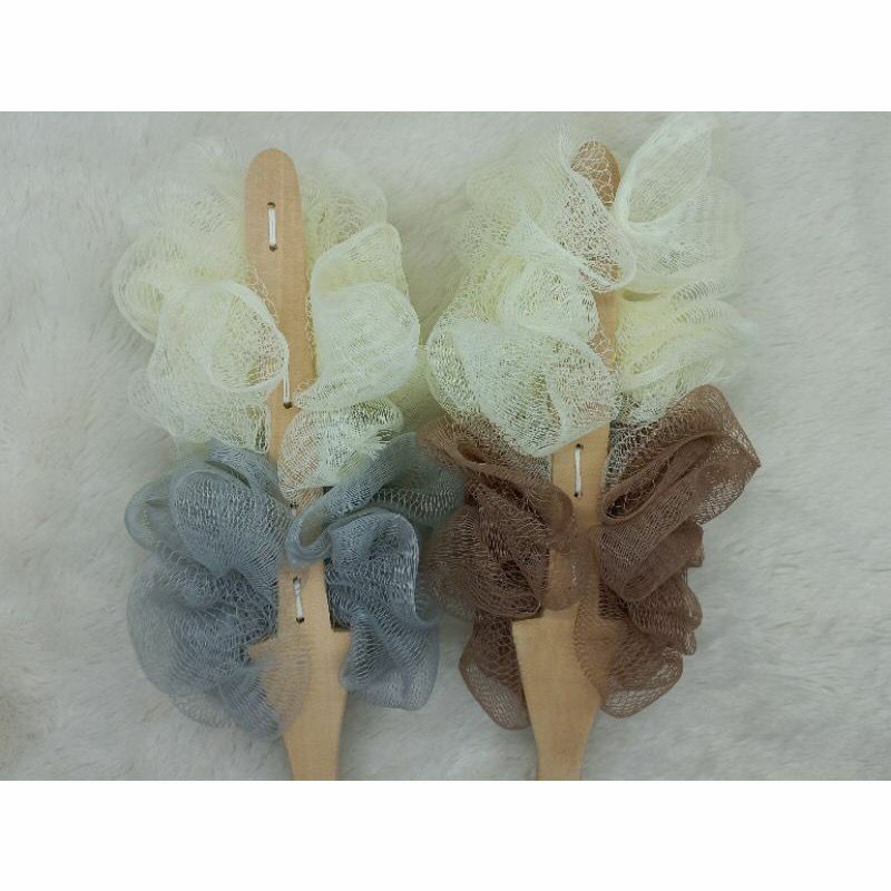 SPON MANDI GAGANG KAYU WARNA+PUTIH G12