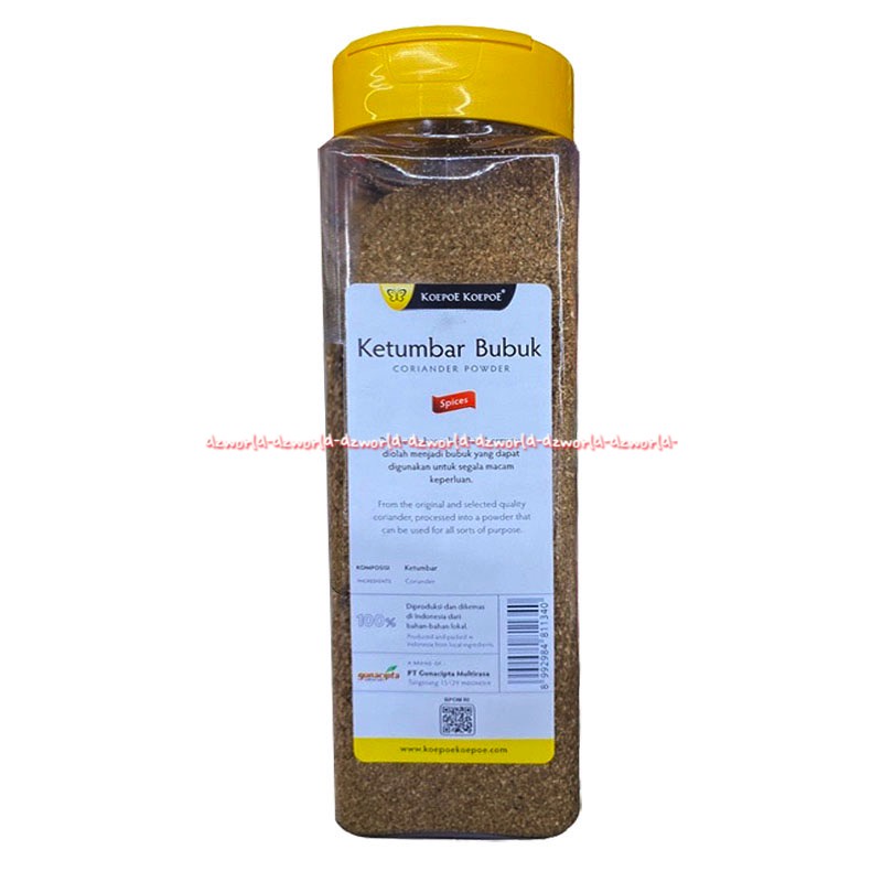 Koepoe Koepoe Ketumbar Bubuk Coriander Powder Bumbu Masak Kupu Kupu Kupukupu Ketoembar