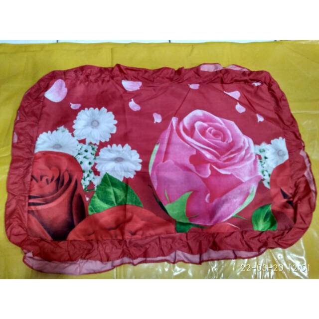 Sarung bantal rumbai katun ukuran 40×60