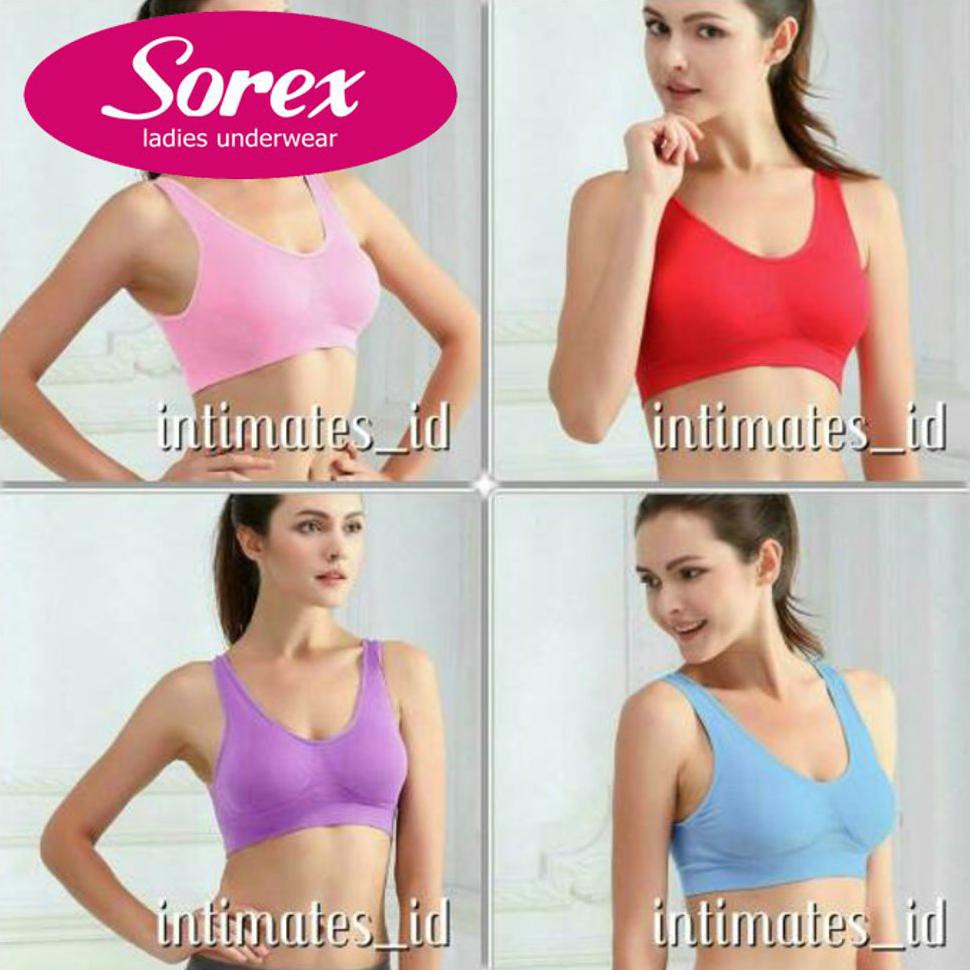 Sport Bra Sorex - Gym Bra -  Fitness Bra Sorex Asli