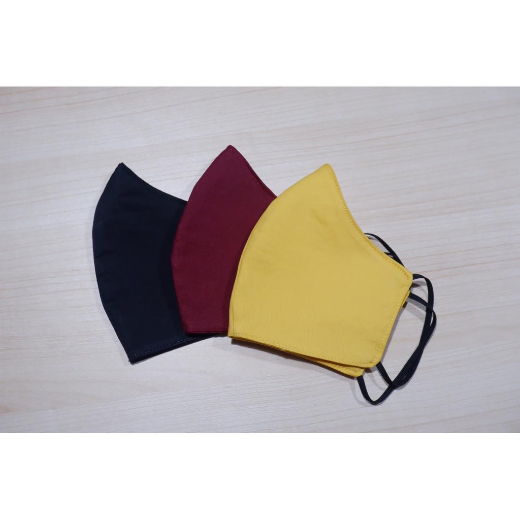 Masker Kain Katun || Masker Kain katun 3 Lapis || Masker Katun || Masker Premium