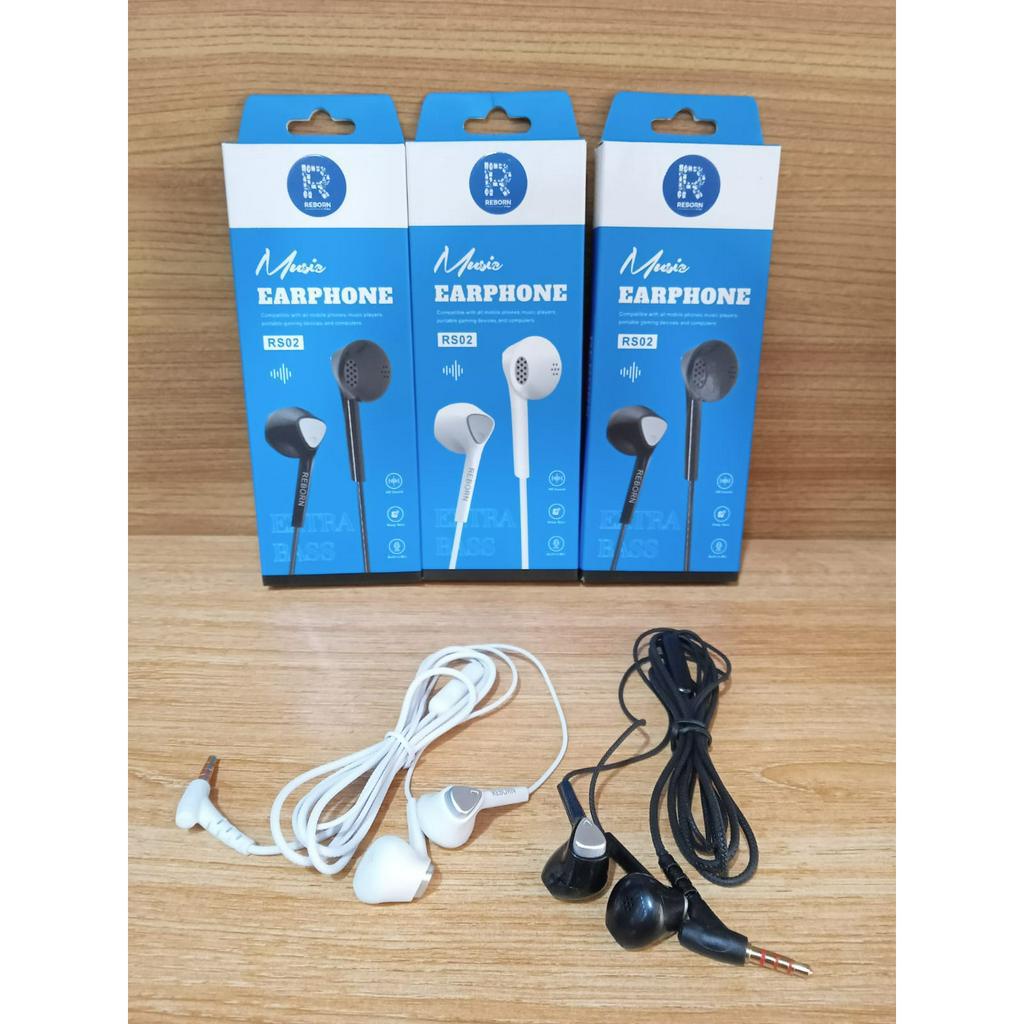 Reborn RS02 Headset With Mic Headset Stereo Earphone Jack 3.5mm