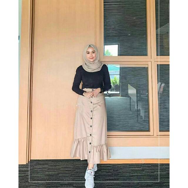 Sassa Skirt -DRESS MUSLIM - fashion wanita - baju wanita - baju gamis - dress - gamis - gamis wanita