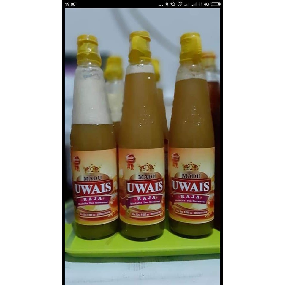 

Madu Asli Uwais warna Kuning/Putih 500 ml