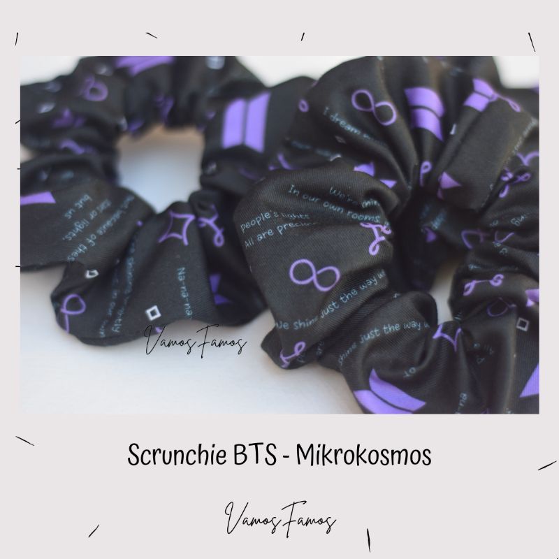 Scrunchie BTS MIKROKOSMOS SOWOOZOO - Scrunchy BTS MIKROKOSMOS SOWOOZOO - Ikat Rambut BTS