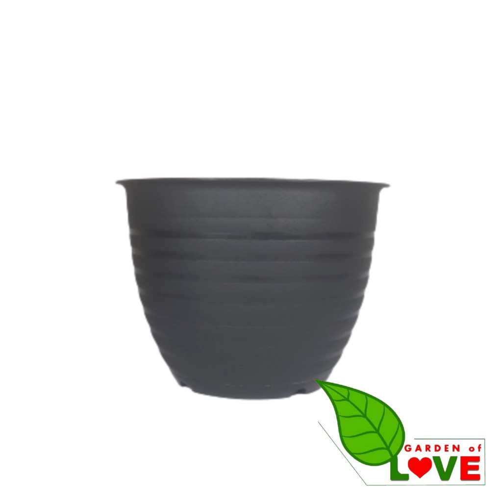 Pot Super Tawon 24 Cm Hitam Garden Of Love Pot Plastik 24CM Pot Tawon Pirus Putih 24 27 30 Tinggi