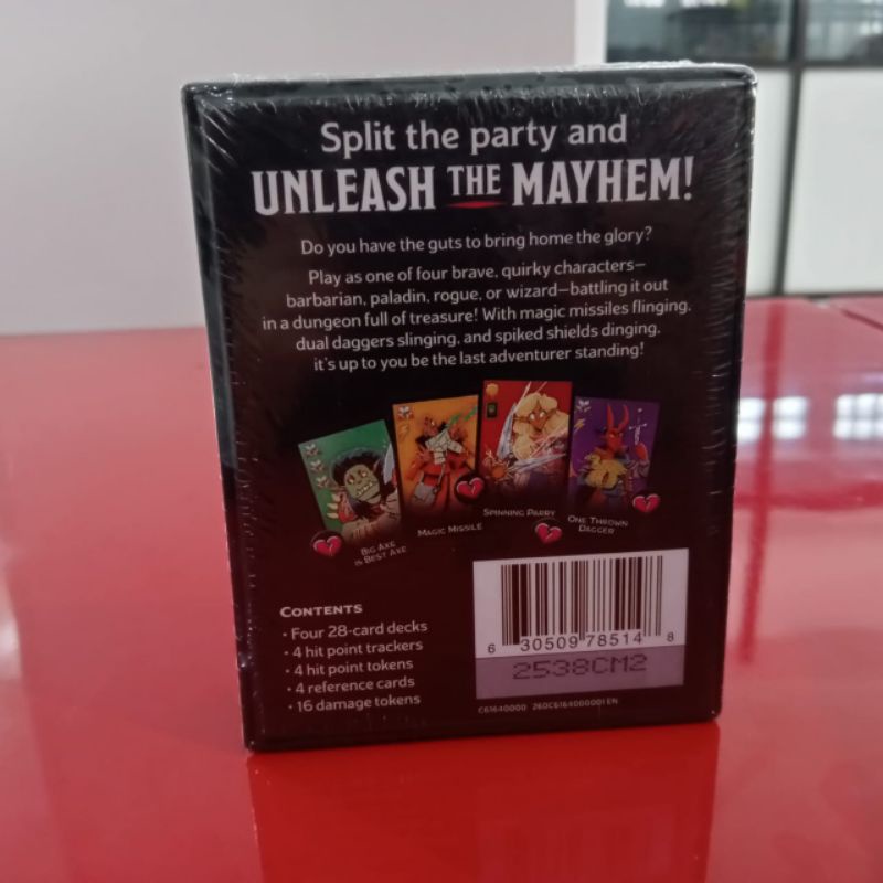 DUNGEON MAYHEM board game