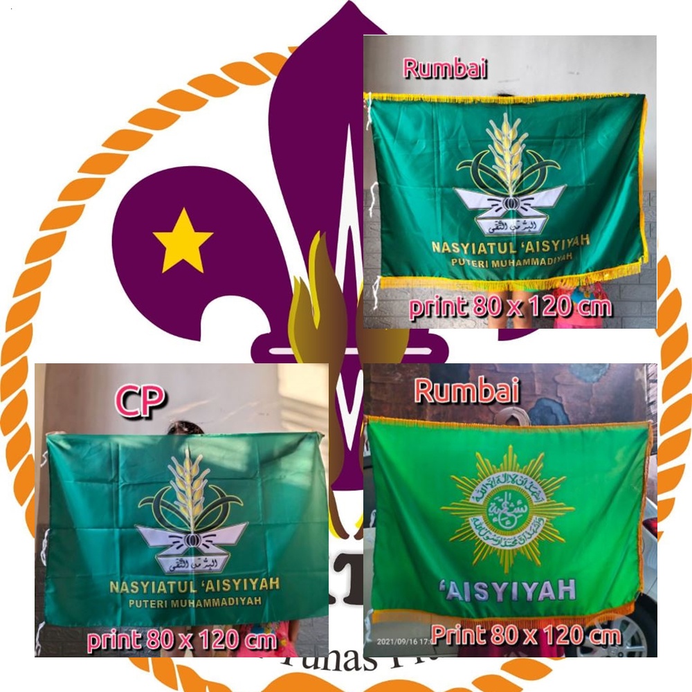 Bendera NA Nasyiatul 'Aisyiyah Aisyiyah Rumbai