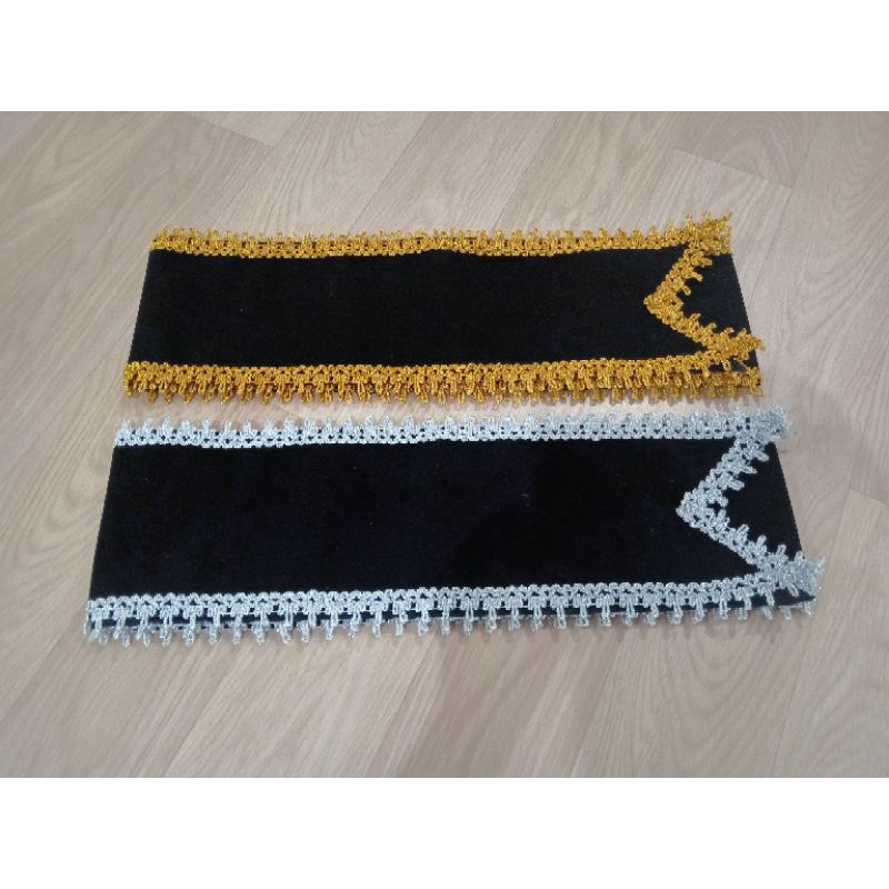 Selempang Wisuda polos renda Pontianak