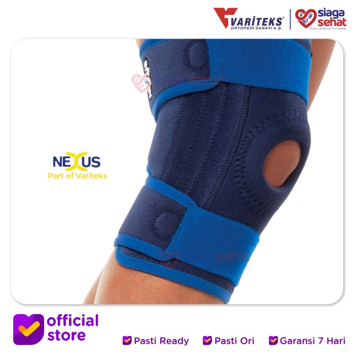 Knee Support 893 Nexux With Flexible Stays / Pelindung Lutut - Nexus  893