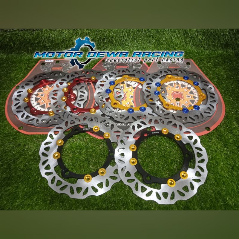 Disk Brake Cakram Depan Belakang Floating Showa Nmax Lama 2016-2017-2018-2019 New