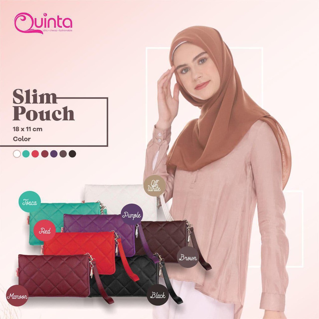 Dompet Wanita - Slim Pouch By QUINTA