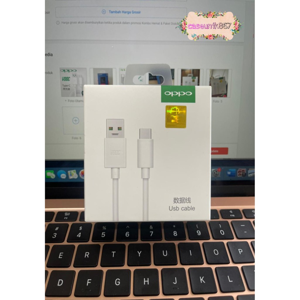 BM069 Kabel data OPPO VOOC Fast Charging original 100% TIPE C usb A5 a9 2020 a52 a33 a92 Reno2f/4 CS954