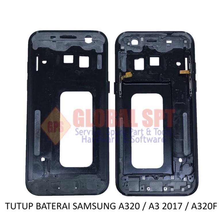 TUTUP BATERAI SAMSUNG A320 / BEZEL BATERAI A3 2017 / A320F