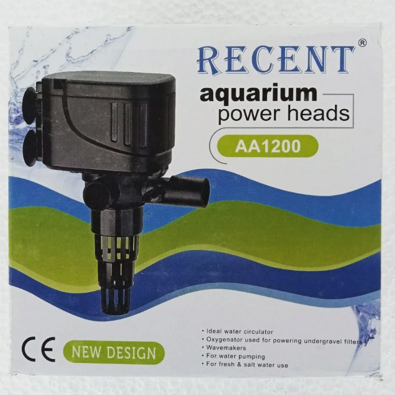power head ph RECENT AA 1200 mesin pompa filter celup water pump akuarium