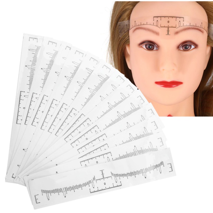 PENGGARIS STIKER SULAM ALIS STICKER RULER EYEBROW