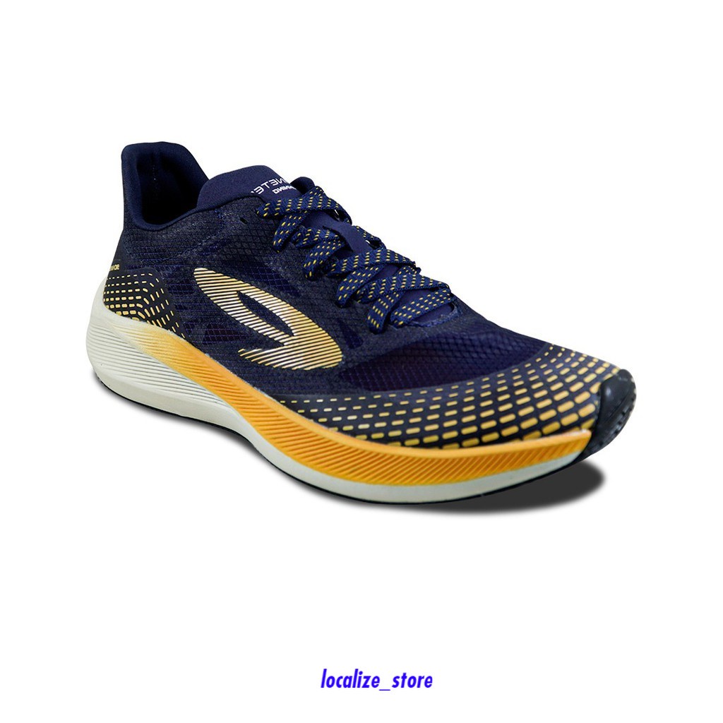 Sepatu Lari Running 910 Nineten Haze 1.5 Sepatu Lari - Biru Dongker/Orange - FX