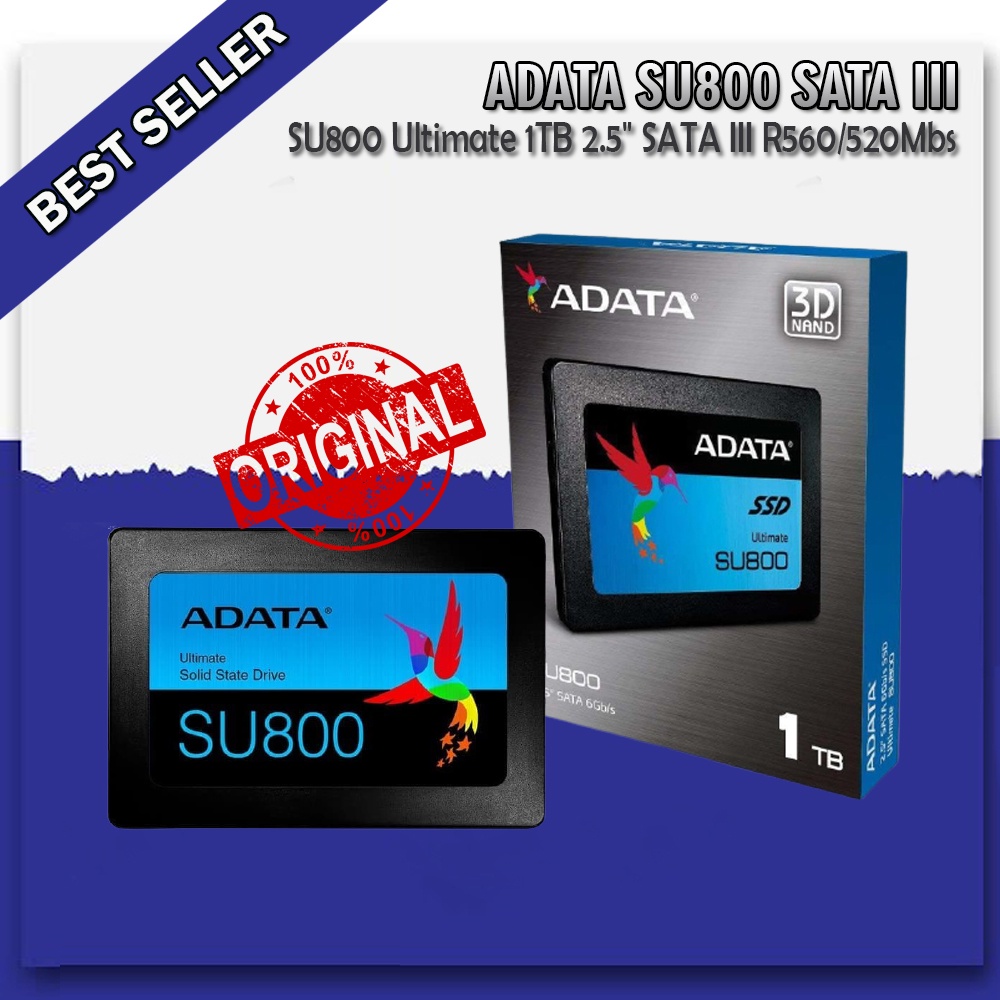 SSD ADATA SU800 1TB Ultimate 2.5&quot; SATA III R560MB/s - 520MB/s