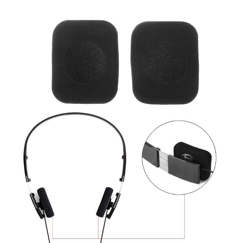 Vivi 1 Pasang Busa Headphone Pengganti Untuk Bo Bang Olufsen Form 2