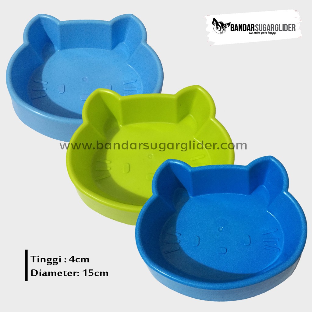 Tempat Makan Hewan Peliharaan Sugar Glider Kucing Kelinci