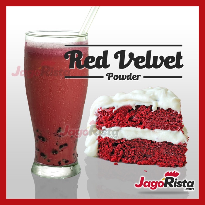

Lainnya-Minuman-Bubuk- 1 Kg Jagorista - Red Velvet - Premium Bubble Drink Powder -Bubuk-Minuman-