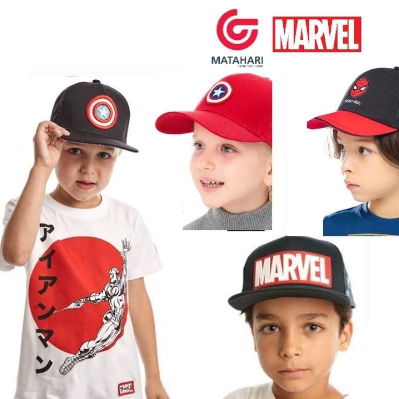TOPI ANAK MARVEL ORIGINAL BY NEVADA