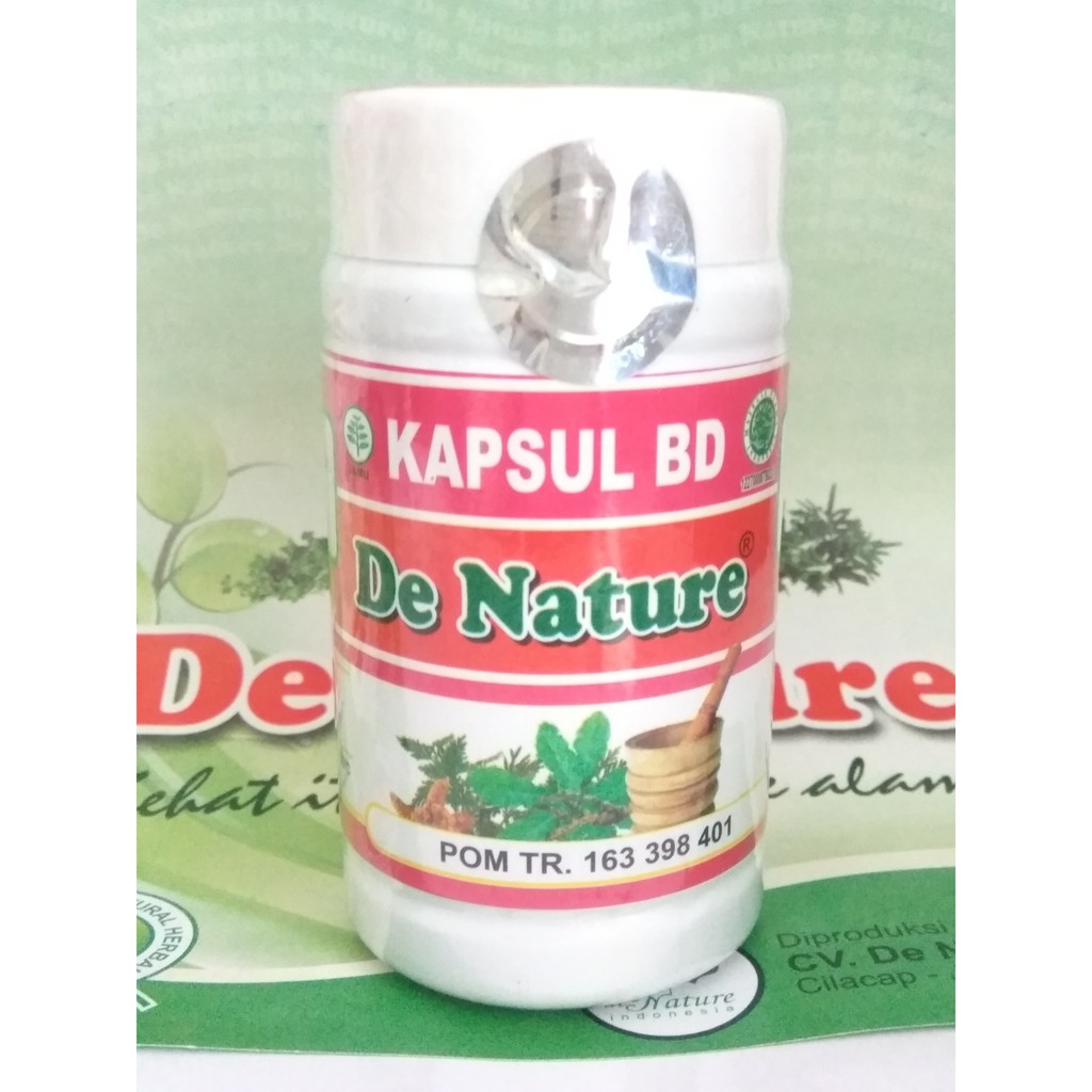 

KAPSUL BD BERSIH DARAH DE NATURE ASLI