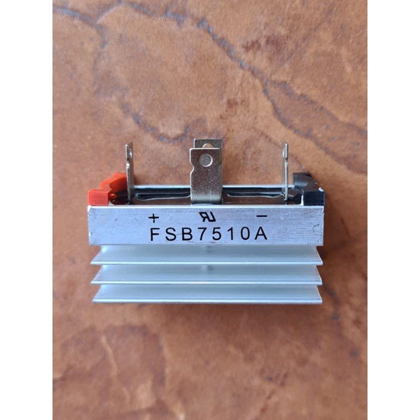 Diode Bridge Dioda Kiprok 75A 75 A Ampere Heatsing