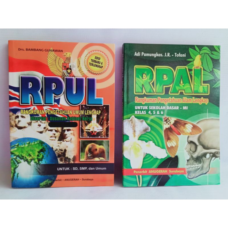 BUKU RPAL & RPUL UNTUK SD,SMP, DAN UMUM